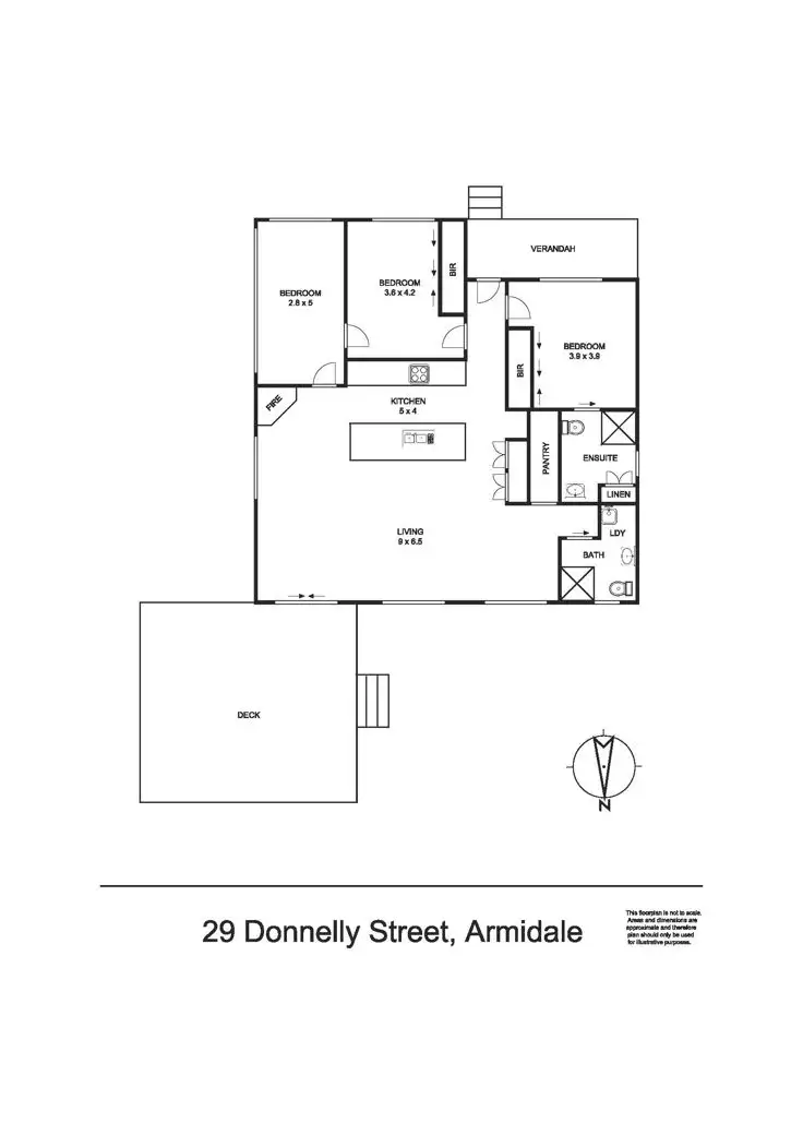 Floorplan of Homely house listing, 29 Donnelly Street, Armidale NSW 2350