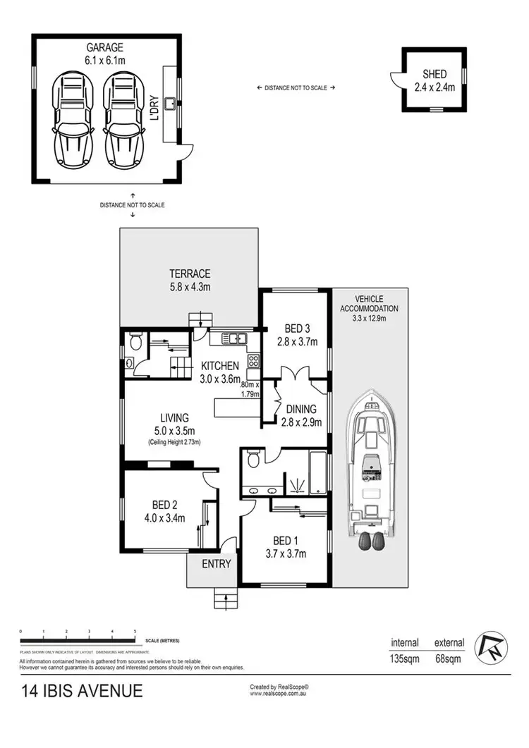 Floorplan of Homely house listing, 14 Ibis Avenue, Deagon QLD 4017