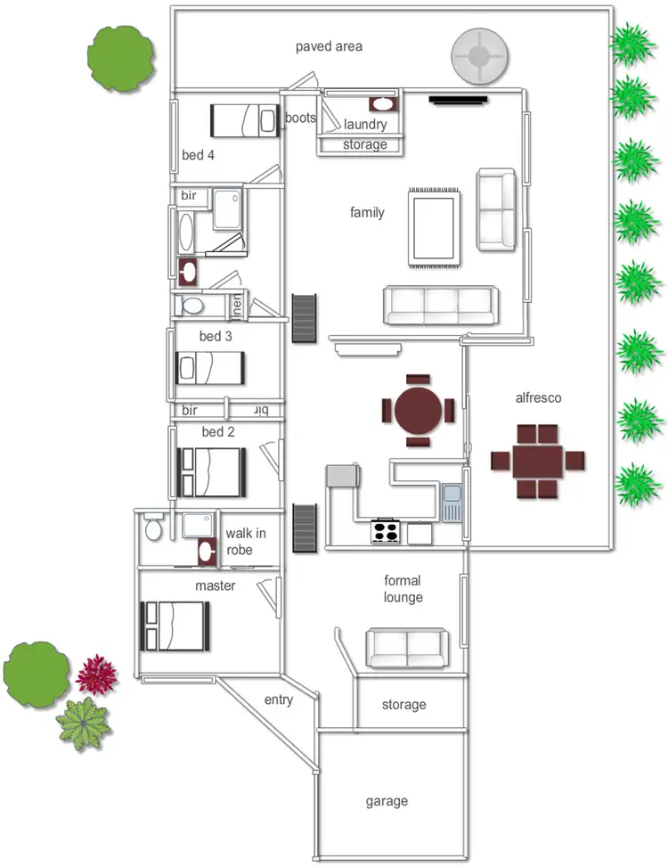 Floorplan of Homely house listing, 18c Ford Street, Yass NSW 2582