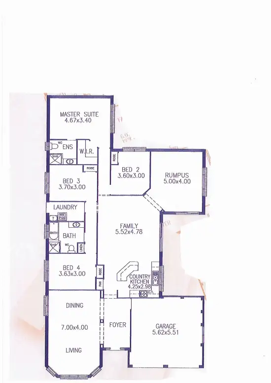 Floorplan of Homely house listing, 4. Indigo Ave, Kellyville NSW 2155