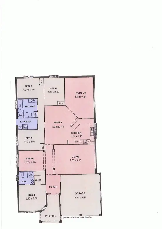 Floorplan of Homely house listing, 6. Indigo Ave, Kellyville NSW 2155