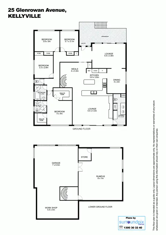 Floorplan of Homely house listing, 25 Glenrowan Avenue, Kellyville NSW 2155