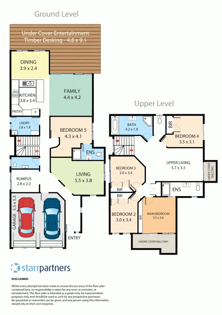 Floorplan of Homely house listing, 18 Ekala Ave, The Ponds NSW 2769