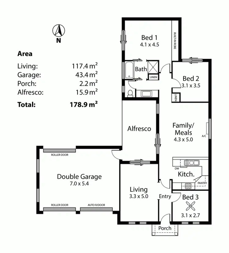 Floorplan of Homely house listing, 2/11 Princes Highway, Nairne SA 5252
