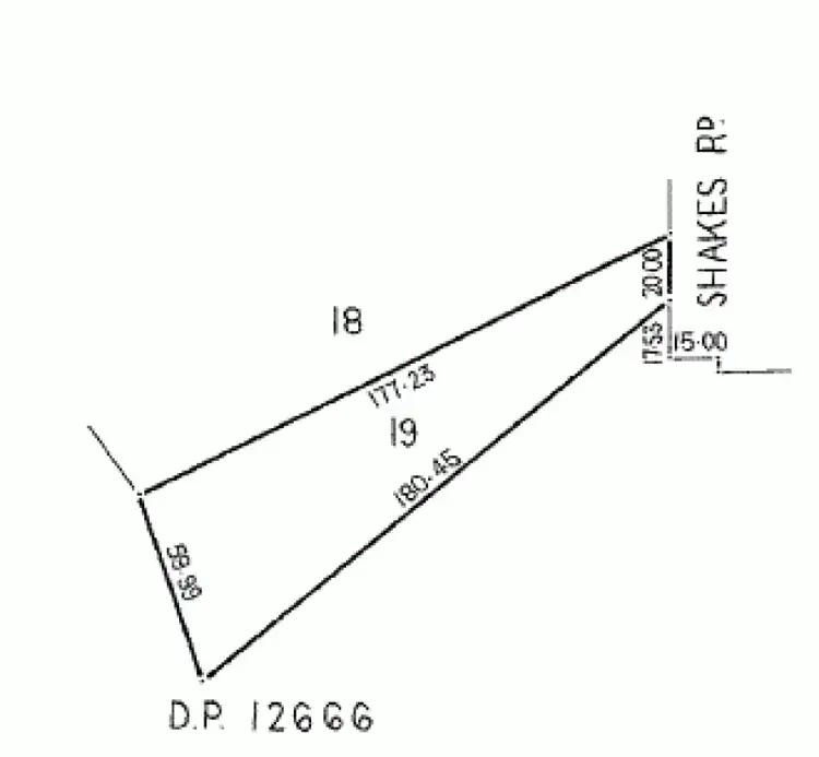 Floorplan of Homely land listing, 26 Shakes Road, Nairne SA 5252