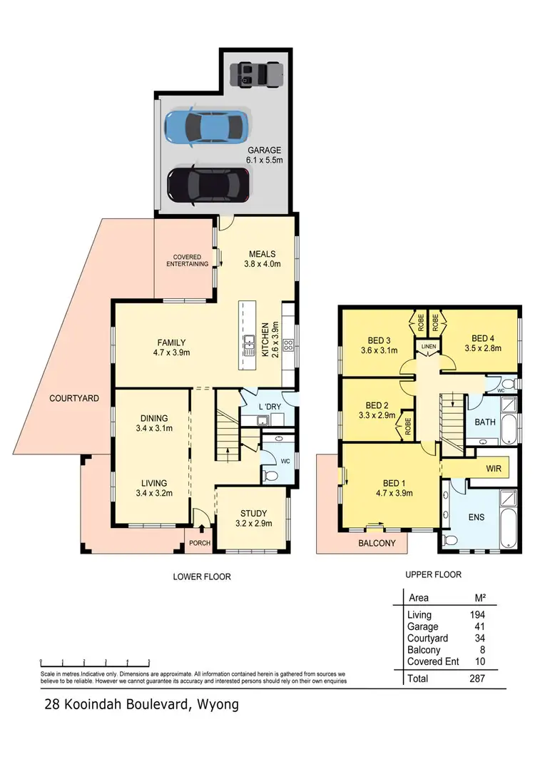 Floorplan of Homely house listing, 28 Kooindah Boulevard, Wyong NSW 2259