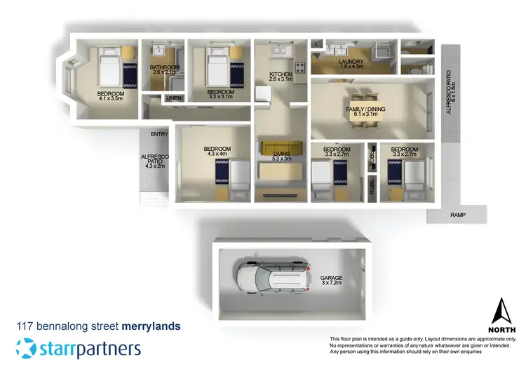 Floorplan of Homely house listing, 117 Bennalong Street, Merrylands NSW 2160