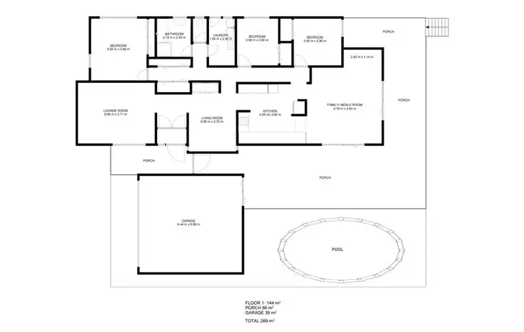 Floorplan of Homely house listing, 46 Old Northern Road, Albany Creek QLD 4035