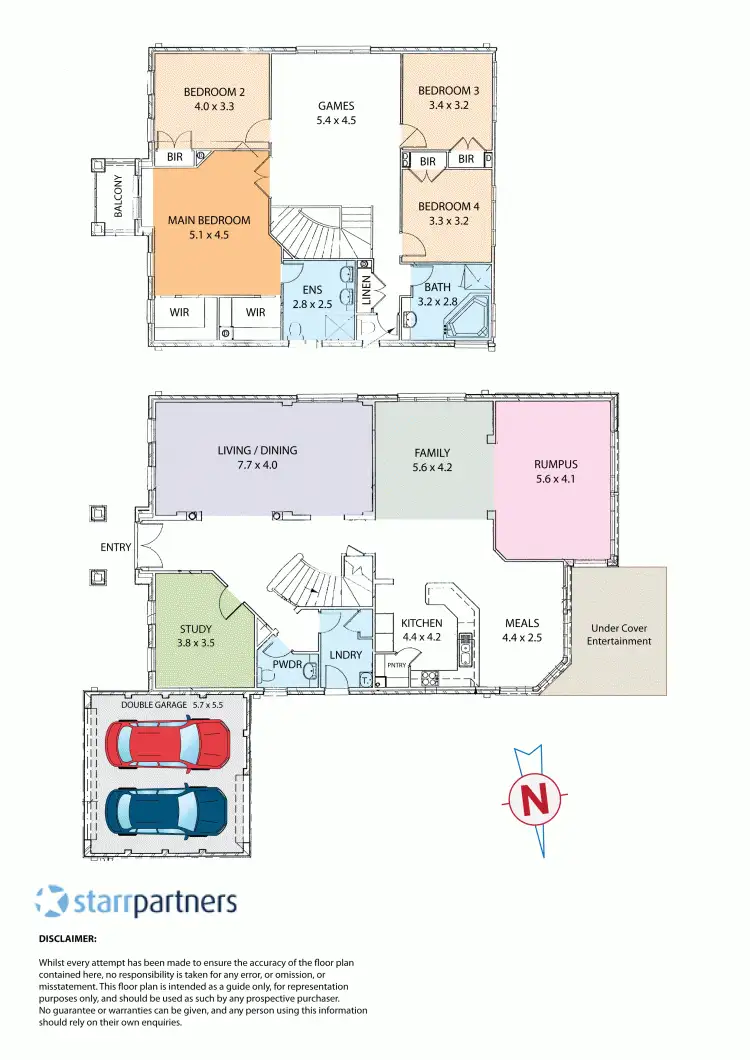 Floorplan of Homely house listing, 35 Valenti Crescent, Kellyville NSW 2155