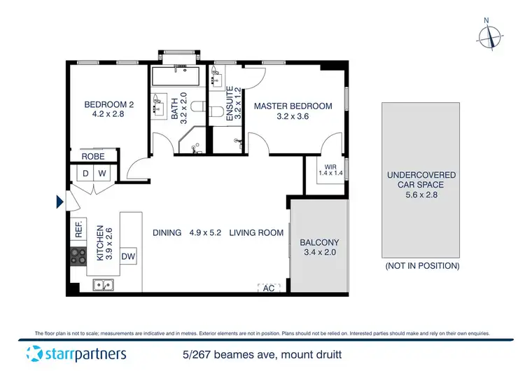 Floorplan of Homely unit listing, 5/267 Beames Avenue, Mount Druitt NSW 2770