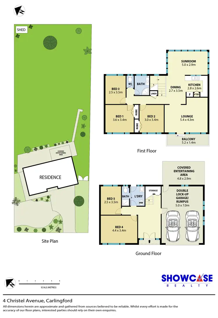 Floorplan of Homely house listing, 4 Christel Avenue, Carlingford NSW 2118