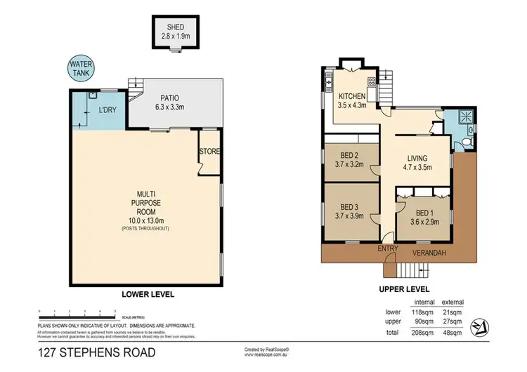 Floorplan of Homely house listing, 127 Stephens Road, South Brisbane QLD 4101