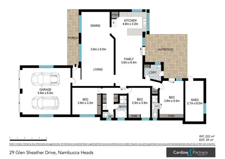 Floorplan of Homely house listing, 29 Glen Sheather Drive, Nambucca Heads NSW 2448