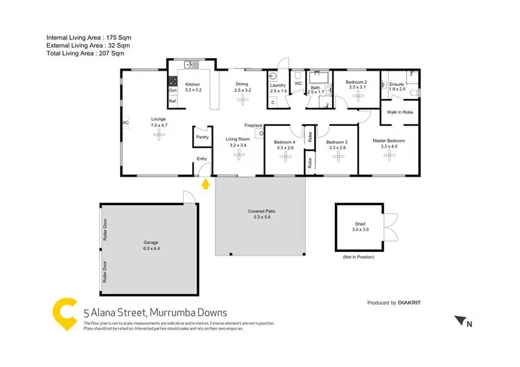 Floorplan of Homely house listing, 5 Alana Street, Murrumba Downs QLD 4503