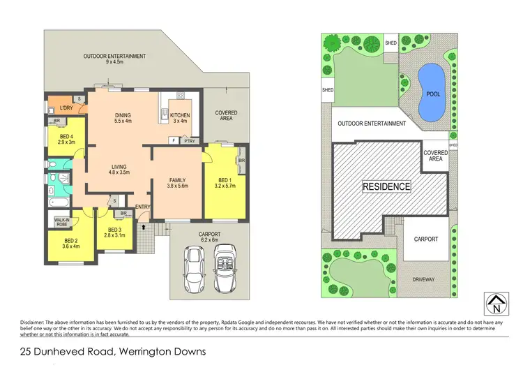 Floorplan of Homely house listing, 25 Dunheved Road, Cambridge Gardens NSW 2747