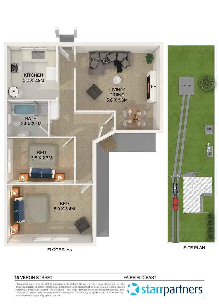 Floorplan of Homely house listing, 16 Veron Street, Fairfield NSW 2165