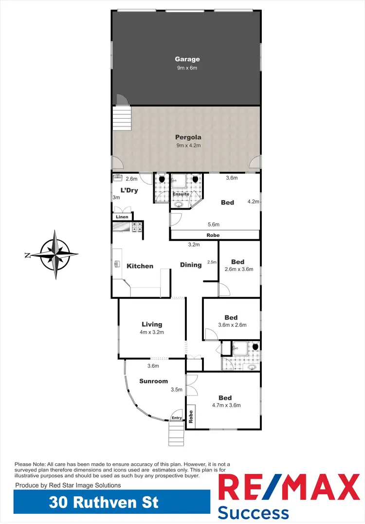 Floorplan of Homely house listing, 30 Ruthven Street, Harlaxton QLD 4350