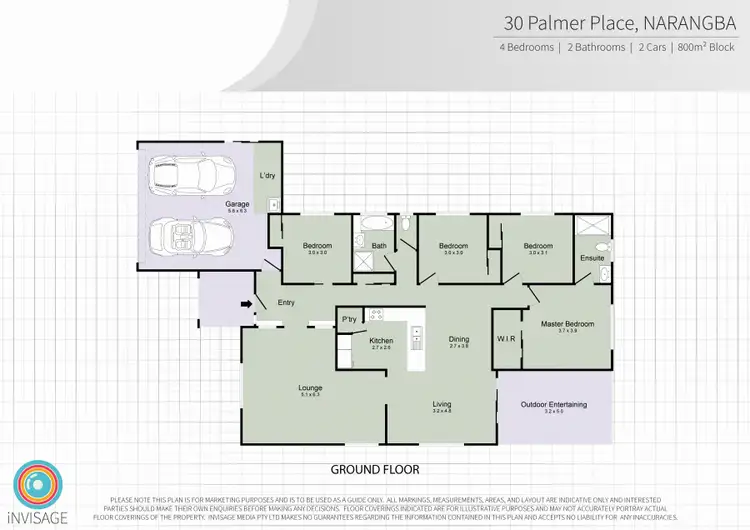 Floorplan of Homely house listing, 30 Palmer Place, Narangba QLD 4504