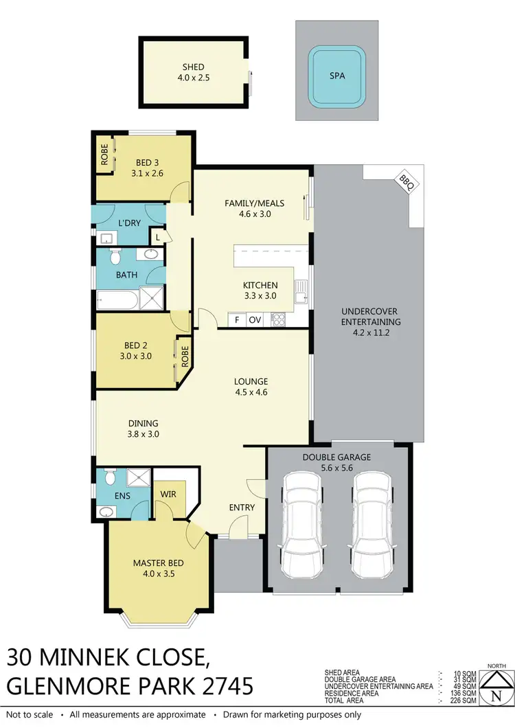 Floorplan of Homely house listing, 30 Minnek Close, Glenmore Park NSW 2745