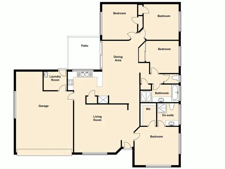 Floorplan of Homely house listing, 20 Parkview Street, Morayfield QLD 4506