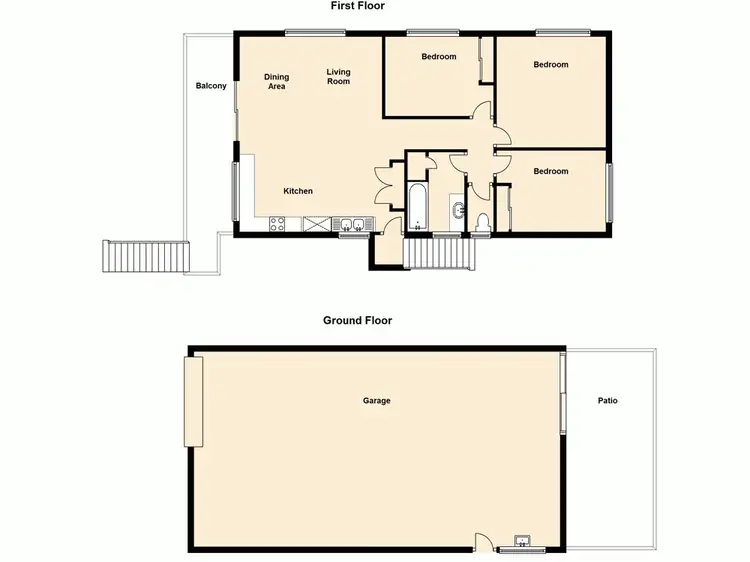 Floorplan of Homely house listing, 37 Arundal Street, Brighton QLD 4017