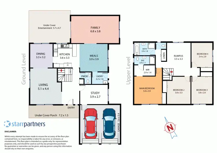 Floorplan of Homely house listing, 55 Lycett Ave, Kellyville NSW 2155