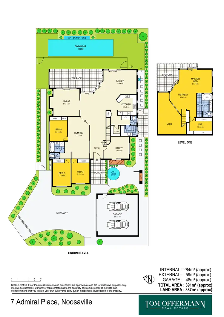 Floorplan of Homely house listing, 7 Admiral Place, Noosaville QLD 4566