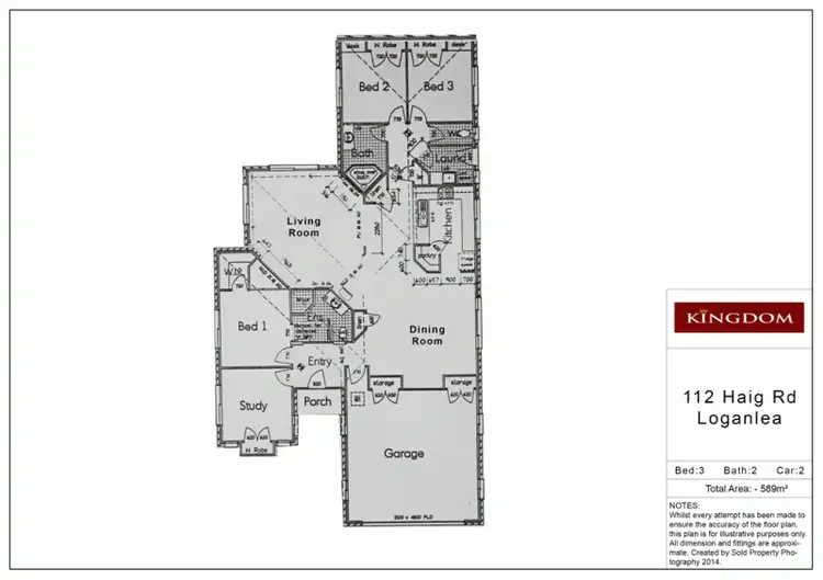 Floorplan of Homely house listing, 112 Haig Rd, Loganlea QLD 4131