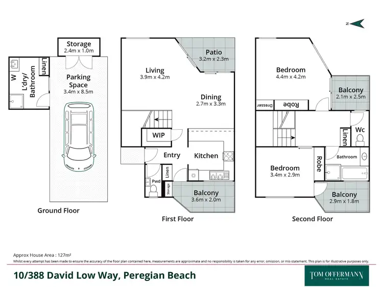 Floorplan of Homely unit listing, 10/388 David Low Way, Peregian Beach QLD 4573