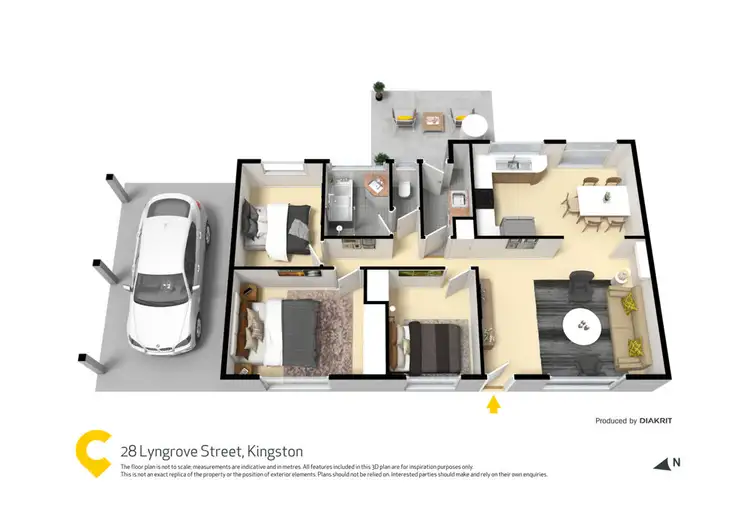 Floorplan of Homely house listing, 28 Lyngrove Street, Kingston QLD 4114
