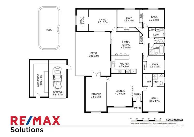 Floorplan of Homely house listing, 35 Tullawong Drive, Caboolture QLD 4510