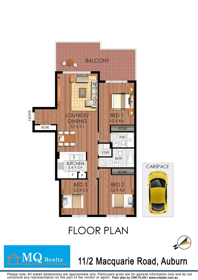 Floorplan of Homely apartment listing, 11/2 Macquarie Road, Auburn NSW 2144