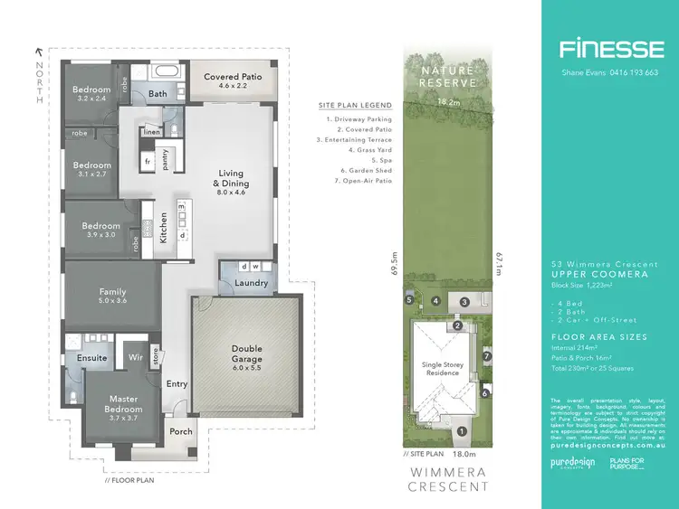 Floorplan of Homely house listing, 53 Wimmera Crescent, Upper Coomera QLD 4209