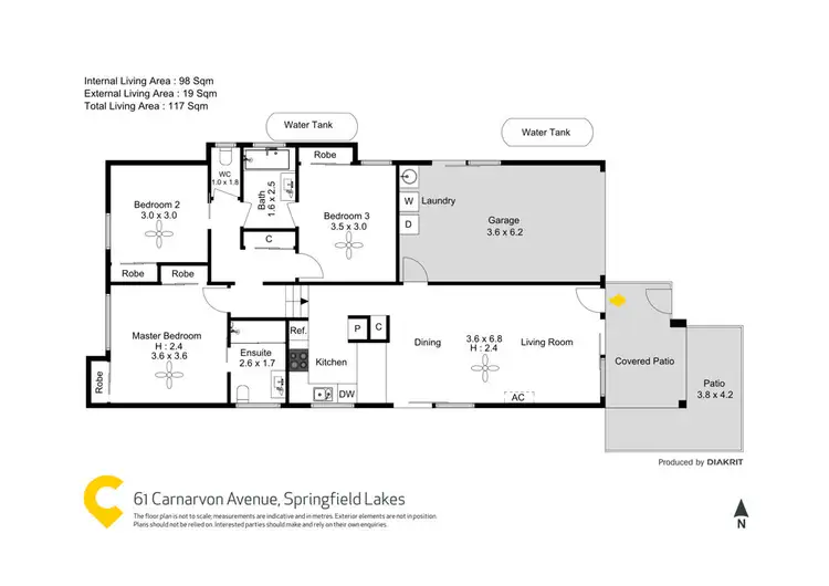 Floorplan of Homely house listing, zz61 Carnarvon Avenue, Springfield Lakes QLD 4300