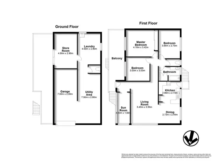 Floorplan of Homely house listing, 25 Townsend Street, Brighton QLD 4017