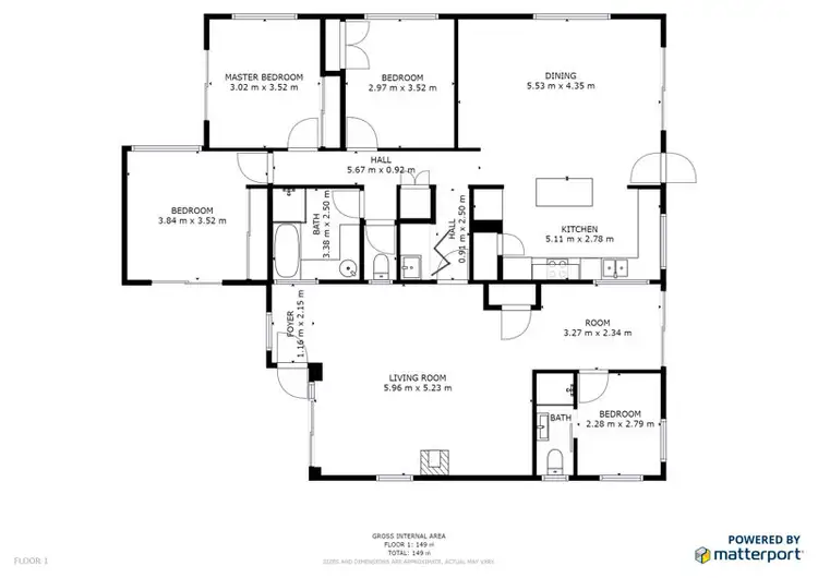 Floorplan of Homely house listing, 11 Karee Drive, Bellara QLD 4507