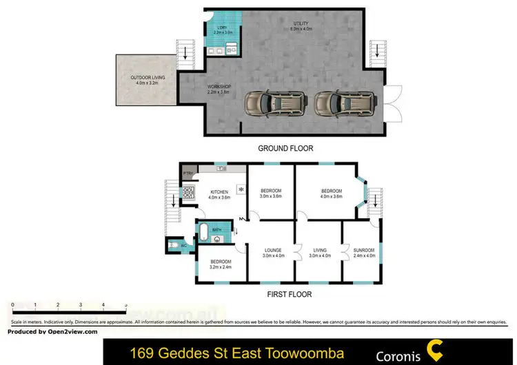 Floorplan of Homely house listing, 169 Geddes Street, East Toowoomba QLD 4350