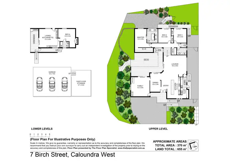 Floorplan of Homely house listing, 7 Birch Street, Caloundra West QLD 4551