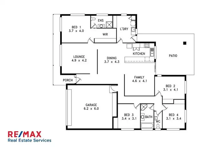 Floorplan of Homely house listing, 5 Arbouin Close, Kanimbla QLD 4870
