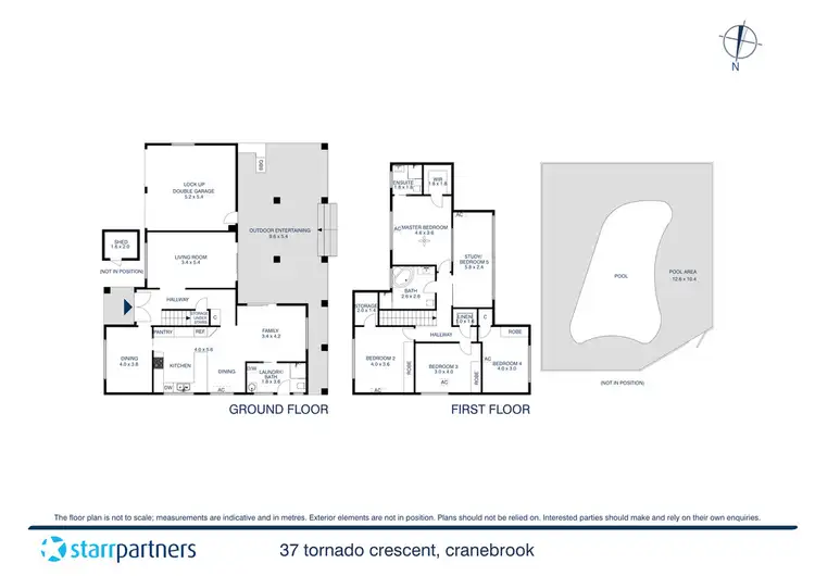 Floorplan of Homely house listing, 37 Tornado Crescent, Cranebrook NSW 2749