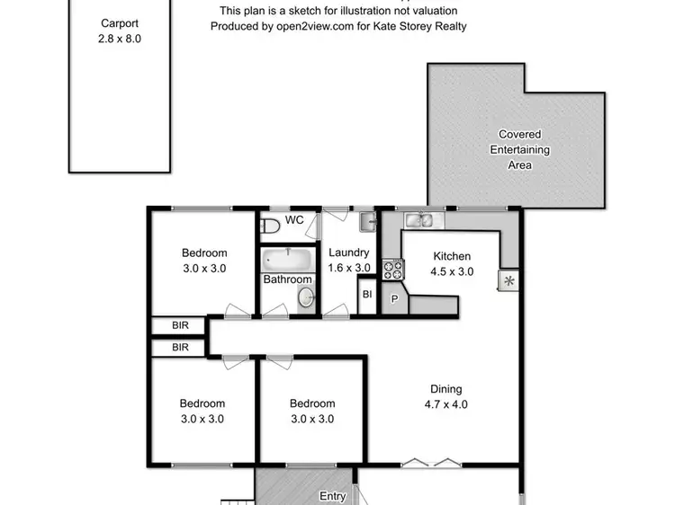 Floorplan of Homely house listing, 252 Carlton River Road, Carlton TAS 7173