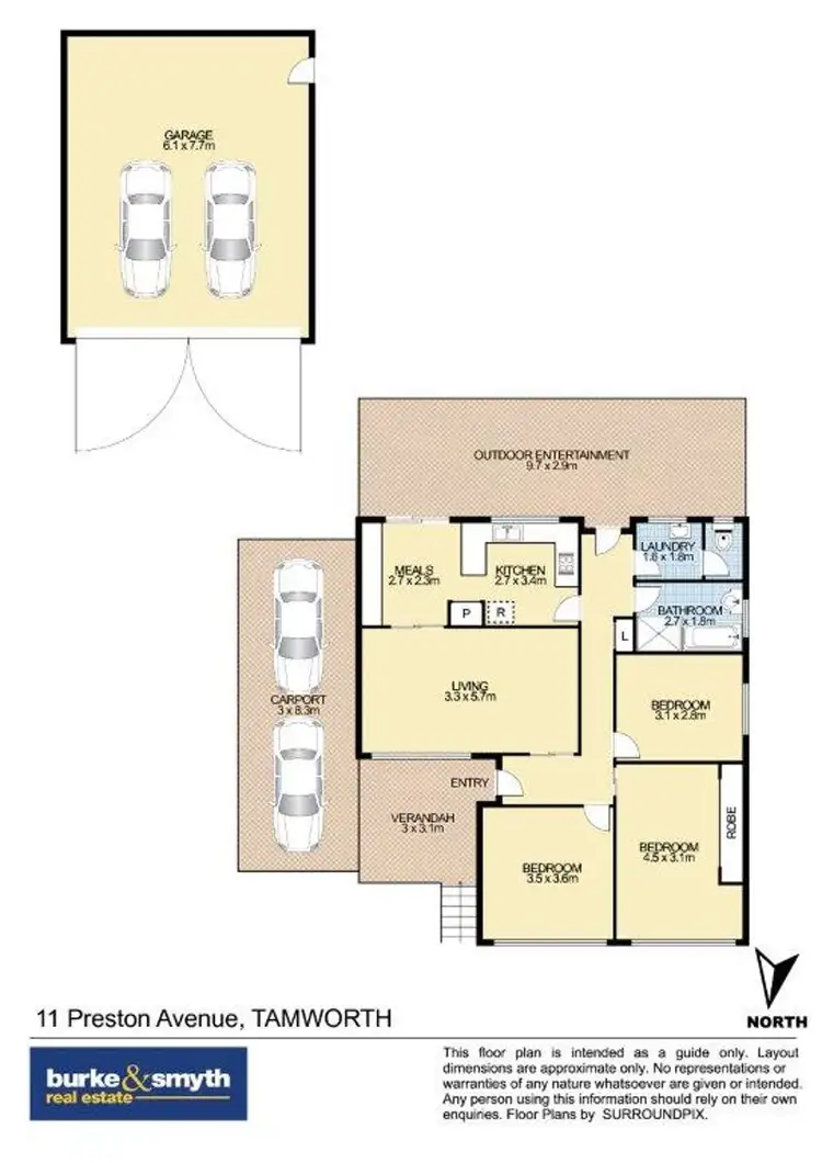 Floorplan of Homely house listing, 11 Preston Avenue, Tamworth NSW 2340