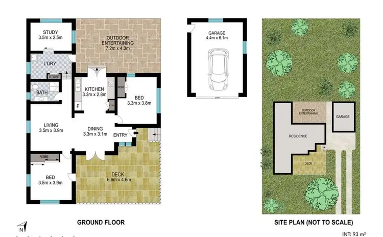 Floorplan of Homely house listing, 15 Barnham Street, Wynnum QLD 4178