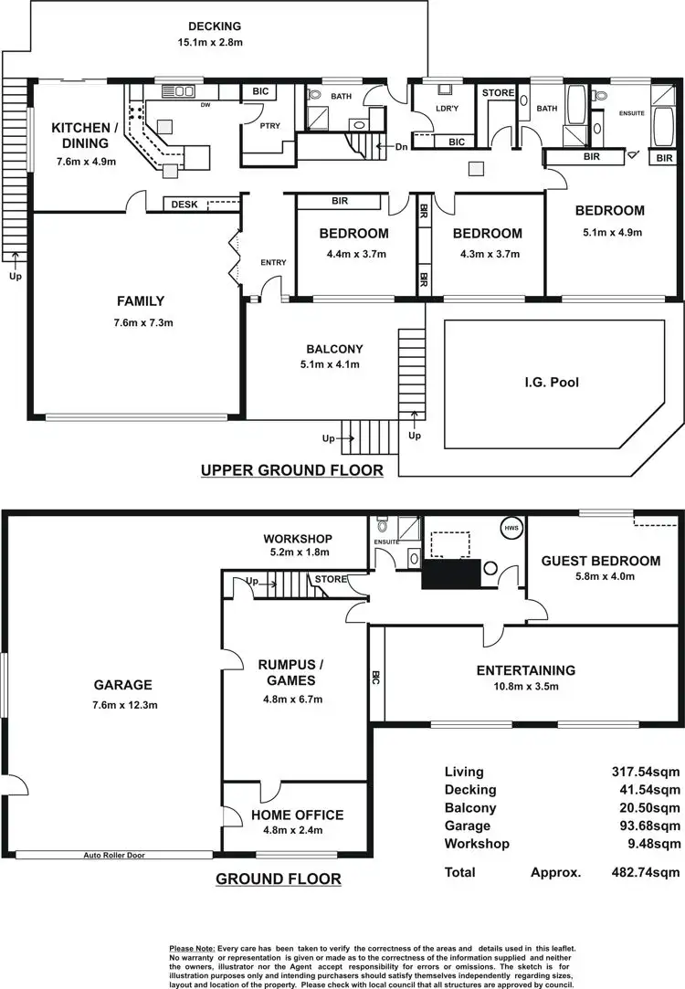 Floorplan of Homely house listing, 173 Waterfall Gully Road, Waterfall Gully SA 5066