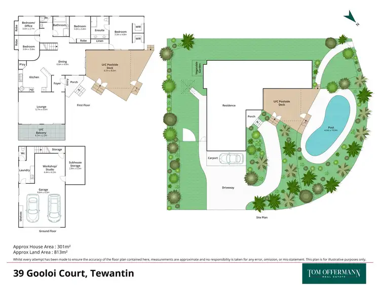 Floorplan of Homely house listing, 39 Gooloi Court, Tewantin QLD 4565