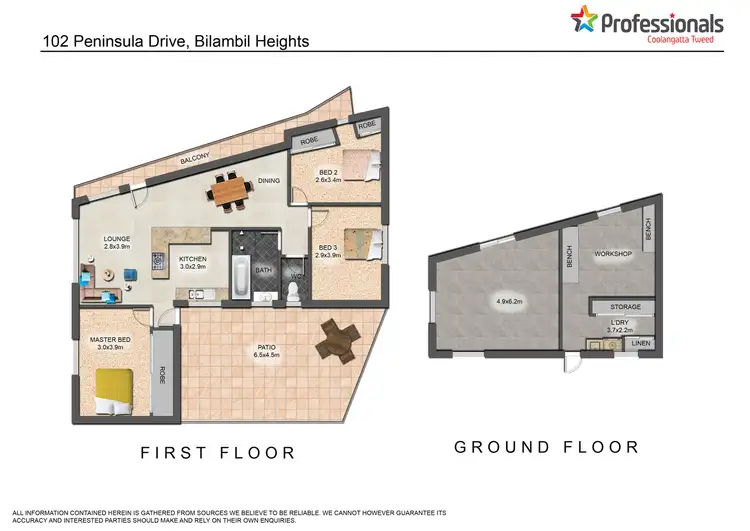 Floorplan of Homely house listing, 102 Peninsula Drive, Bilambil Heights NSW 2486