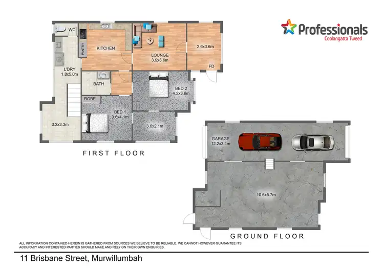 Floorplan of Homely house listing, 11 Brisbane Street, Murwillumbah NSW 2484