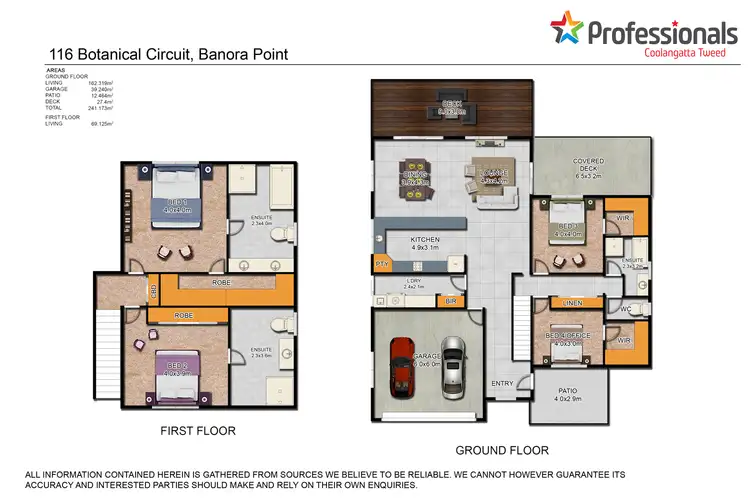 Floorplan of Homely house listing, 116 Botanical Circuit, Banora Point NSW 2486