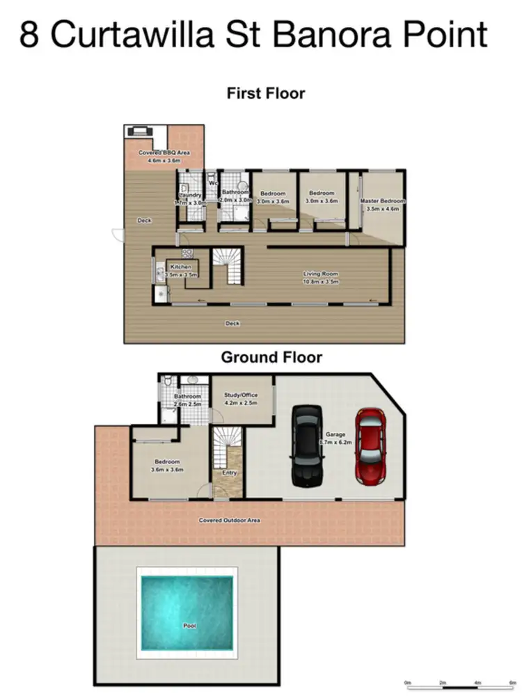 Floorplan of Homely house listing, 8 Curtawilla Street, Banora Point NSW 2486