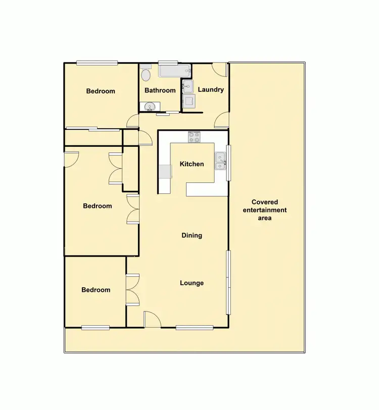 Floorplan of Homely house listing, 6 Doondoon Street, Currimundi QLD 4551